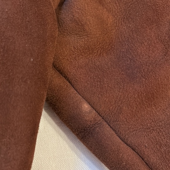 Façonnable Unique Shearling Brown Jacket - Picture 14 of 14
